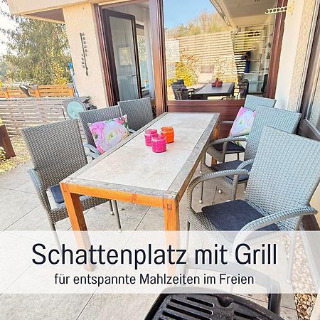 Sonnenterrasse - 3 Schlafzimmer, Whirlpool & Alpenblick - Perfekt Fuer Romantik Oder Familienurlaub Mit Kind , Hund Willkommen By Ferienwohnenamsee - 위버링겐 외부 사진