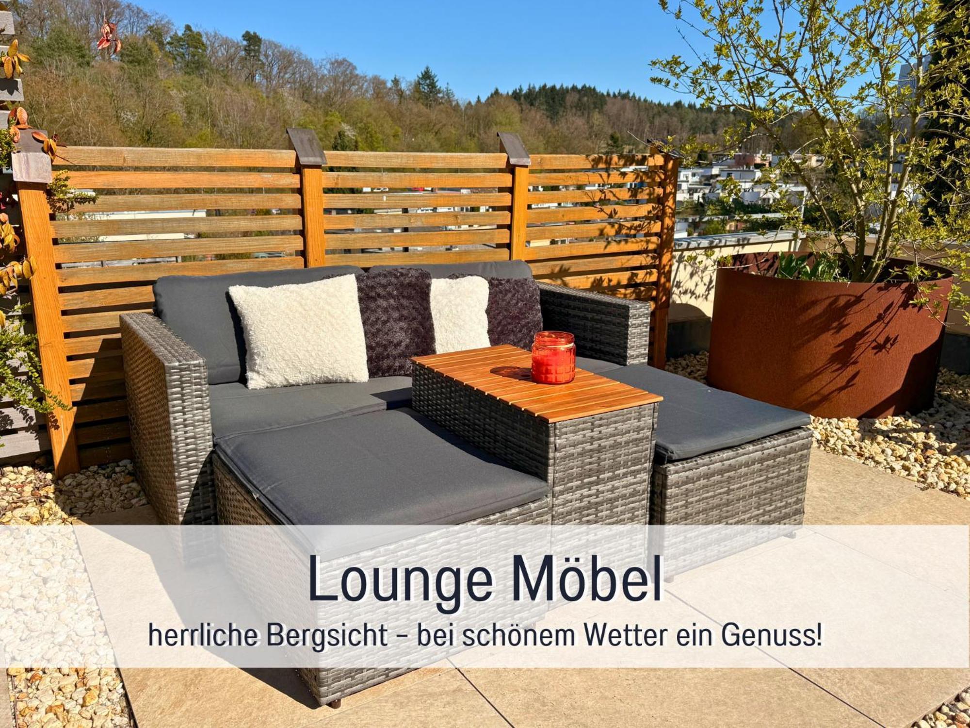 Sonnenterrasse - 3 Schlafzimmer, Whirlpool & Alpenblick - Perfekt Fuer Romantik Oder Familienurlaub Mit Kind , Hund Willkommen By Ferienwohnenamsee - 위버링겐 외부 사진