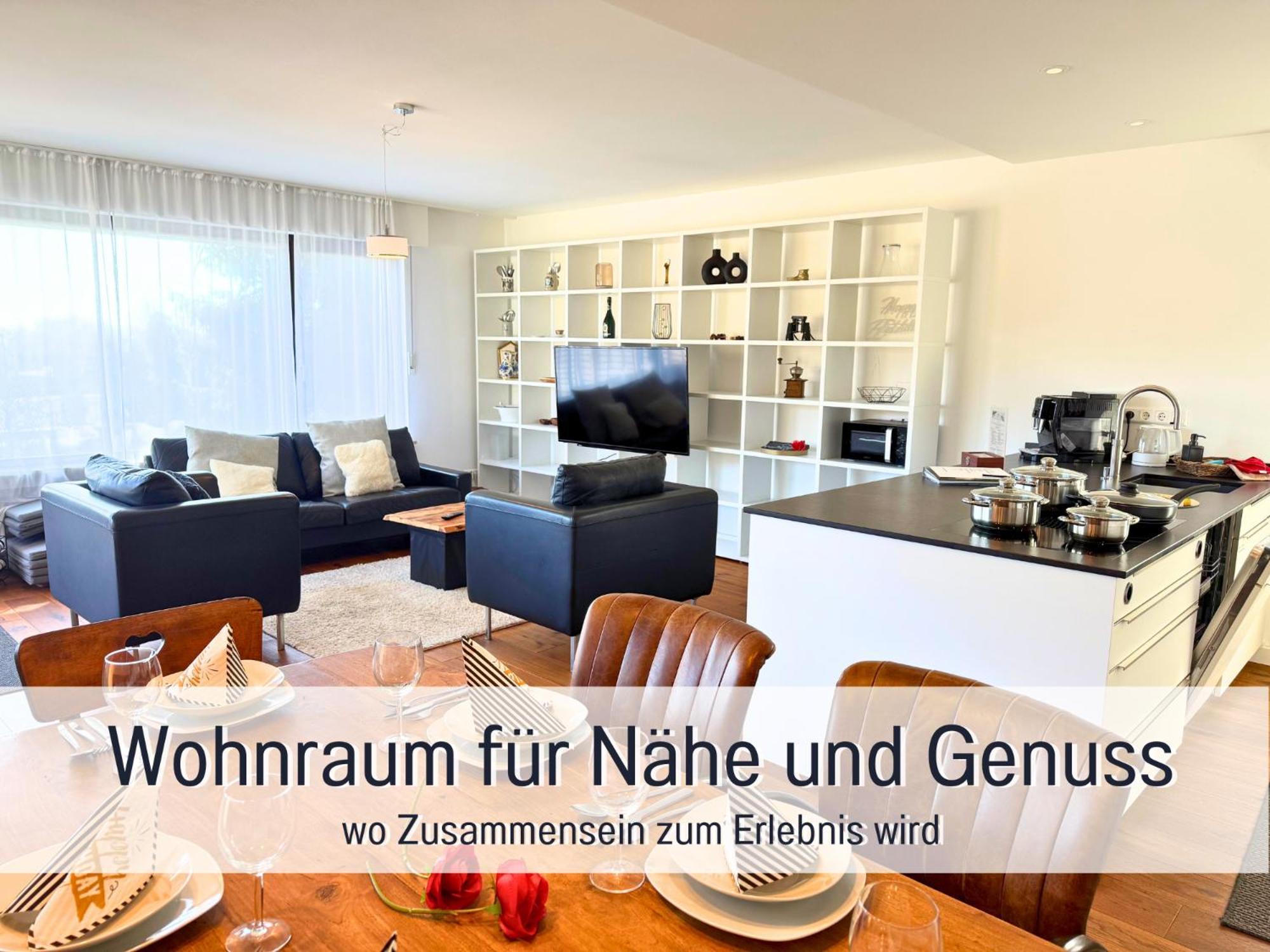 Sonnenterrasse - 3 Schlafzimmer, Whirlpool & Alpenblick - Perfekt Fuer Romantik Oder Familienurlaub Mit Kind , Hund Willkommen By Ferienwohnenamsee - 위버링겐 외부 사진