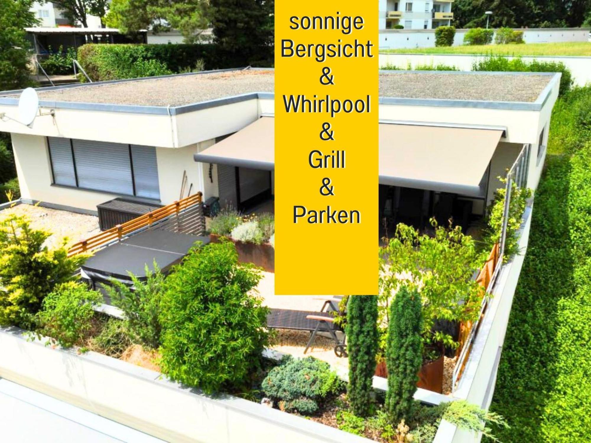 Sonnenterrasse - 3 Schlafzimmer, Whirlpool & Alpenblick - Perfekt Fuer Romantik Oder Familienurlaub Mit Kind , Hund Willkommen By Ferienwohnenamsee - 위버링겐 외부 사진